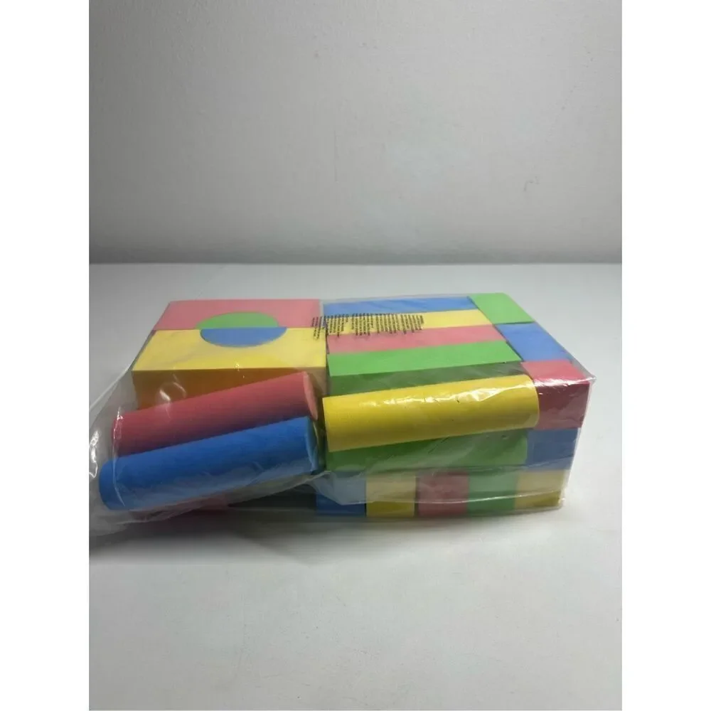 NWT Building Foam Blocks for Toddlers 45pcs Medium Size